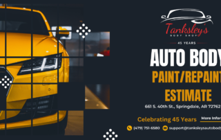 Auto Body Paint Estimate - Springdale, AR