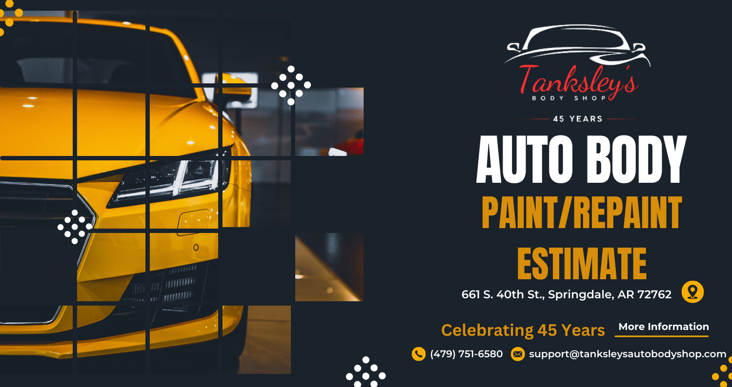 Auto Body Paint Estimate - Springdale, AR