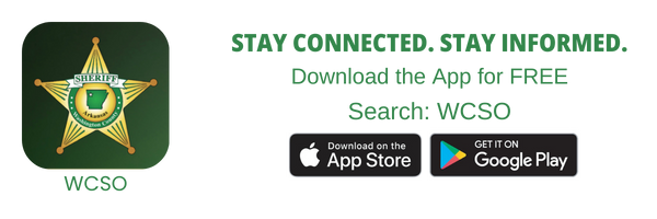 Proud Supporter - Download the Washington County Sheriff App Now..